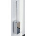 Metric 23.2" x 3.5" Wall Toilet Brush Holder in Polished Chrome