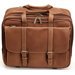 Adventure Brown Deluxe Overnighter Wheeled Computer Brief Case