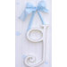 9" Hand Painted Hanging Letter - G