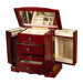 Harmony Musical Jewelry Box in Cherry