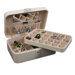 Remy Forty Five Section Jewelry Box in Ivory