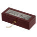 Chase Locking Glass Top Watch Box