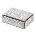 Cadence Mirrored Glass Scroll Pattern Jewelry Box