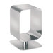 Bebop Stainless Steel Wood Basket