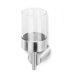Duo Polished Wall-Mounted Toothbrush Glass