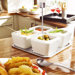 Enza Five Piece Dip Bowl Set with Tray