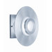 Slide One Light Outdoor Wall/Ceiling Light in Satin Aluminum