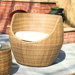Moon Bistro Chair in Four Seasons Flat with Cushion