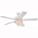 52" Homeowner's Deluxe 5 Blade Ceiling Fan