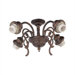 Scrolling Four Light Ceiling Fan Fitter