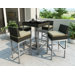 Lakeside 5 Piece Bar Height Dining Set