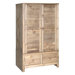 Hacienda 2 Door with 2 Drawer Wardrobe