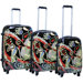 Woodstock Expandable Hardsided 3 Piece Spinner Luggage Set