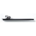 Long Logan Bracketless Shelf in Black