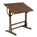 Vintage Wood Drafting Table