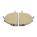 Ceramic Heat Reflector Plate for Extra Large Oval Grill