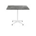 Eames&reg; Outdoor Table with Square Top and Contract Base, 30"