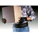 Black 6" Competition Classic Rigid Back Support Belt With Memory Foam Core