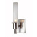  Modern Wall Sconce in Satin Nickel