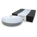 White Noise 4 Side Plates Gift Set