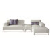 Manhantan Breezy Right Fabric Sectional