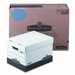 R-Kive Max Storage Box, Legal/Letter, 12 x 15 x 10, WE/Black, 12/Ctn                                                         