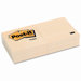 Original Notes, 3 x 3, Canary Yellow, Six 100-Sheet Pads/pack                                                                