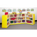 Koala-Tee Mobile Tri Folding Cubby Storage Shelves
