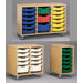 Encore Mobile Tray Cart with Locking Doors