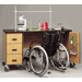 Wheelchair Accessible Deluxe Mobile Science Lab Station with Sink and Storage Compartments