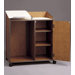 Mobile Podium with Cabinet