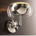 59.9Lumisphere  Wall Sconce in Polished Chrome