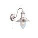 Fisherman's Wall Bracket in Satin Silver
