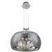 Curva Six Light Pendant in Chrome