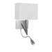LED Wall Bracket in Silver