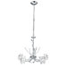 Bellis Five Light Pendant in Chrome