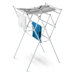 Expandable Drying Rack with Mesh Shelf in Silver