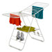 Heavy-Duty Gullwing Drying Rack in White