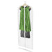 2 Pack Dress Bag in White and Clear