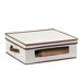 Natural Canvas Large Window Storage Box