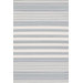 Beckham Light Blue Striped Rug