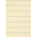 Fine Rag Yellow Rug