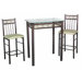 Three Piece Bistro Table Set in Bronze