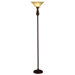 Torchiere Lamp in Copper