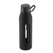 22 Oz Classic Glass Water Bottle in Black