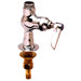 Deck Mount Single Hole Faucet with Swing Gooseneck Spout