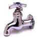 Single Sink Single Hole Faucets with 4 Arm Handle