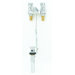 Centerset Metering Faucet with Push Handle