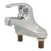 Centerset Bathroom Faucet with Single Lever Handle