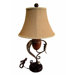 34" Tall Table Lamp with Shade in Tuscan Bronze